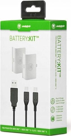 Snakebyte akumulatory BATTERY:KIT do pada Xbox One białe (53B5-19696)
