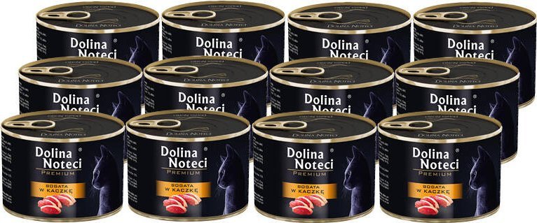 Dolina Noteci Premium z kaczką 12x185g
