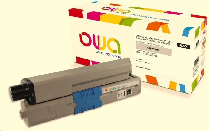 Toner OWA Armor Black Zamiennik 44973508 (K15682OW)