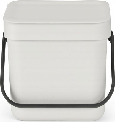 Brabantia Brabantia Sort & Go Waste Bin Light Grey 3 L
