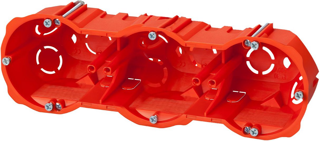 Elektro-Plast Puszka do suchego tynku głęboka potrójna (0287-00)