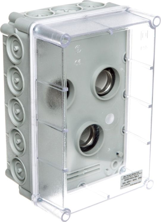 Tarel Skrzynka zabezpieczeniowa SB 3x32A bez dławnic 9222-000 - 9222-000