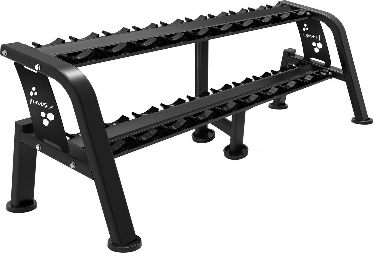 STR47 STOJAK NA HANTLE DWURZĘDOWY 10 PAR COMMERCIAL HMS