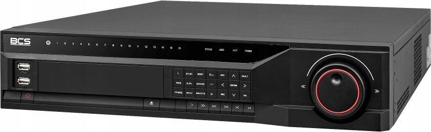 Rejestrator BCS REJESTRATOR IP BCS-L-NVR3208-A-4K 32 KANAŁY + eSATA BCS Line