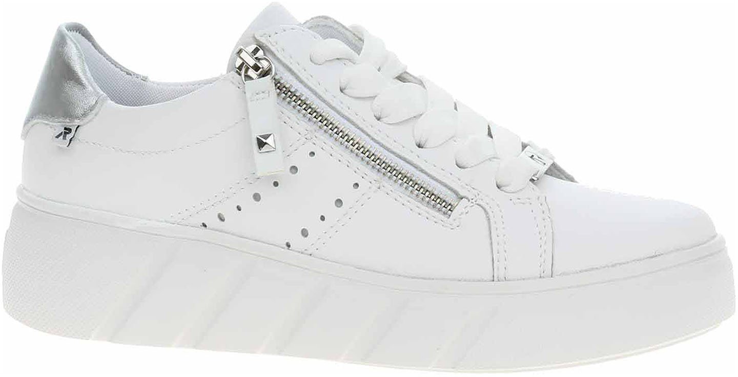 Rieker Sneakers W2605-80 białe 38