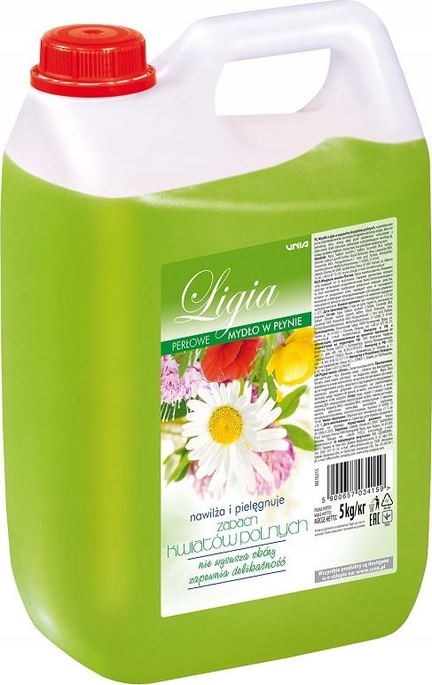 Tytan Mydło w płynie Ligia Zapach Kwiaty Polne 5 kg