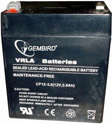 Gembird Akumulator żelowy uniwersalny 12V 5Ah (BAT-12V5AH)