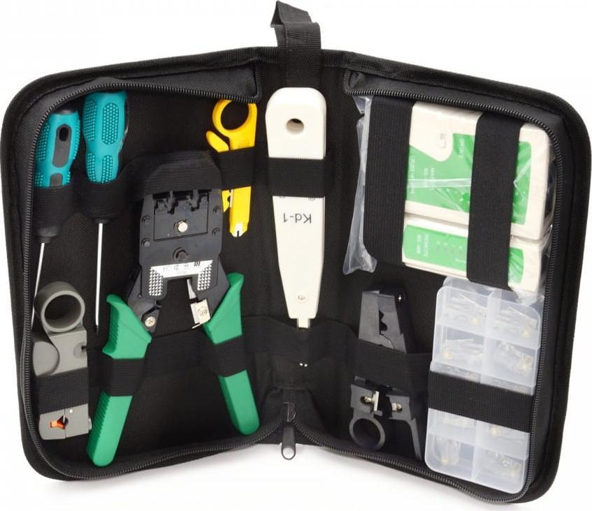 Geko ZESTAW NARZĘDZI SIECIOWYCH RJ45 (20) G30840 GEKO