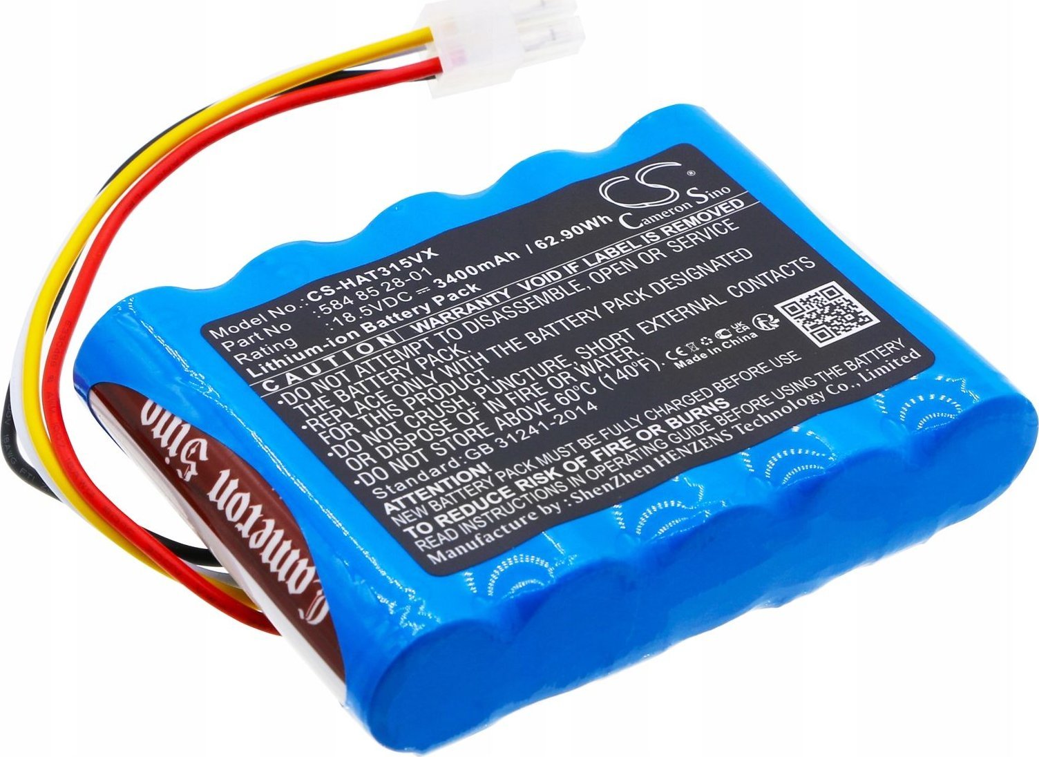 Cameron Sino Akumulator Bateria Typ 584 85 28-01 584 82 28-01 589 58 62-01 584 85 28-02 5895862-01 589586201 Do Gardena Sileno Husqvarna Automower / C