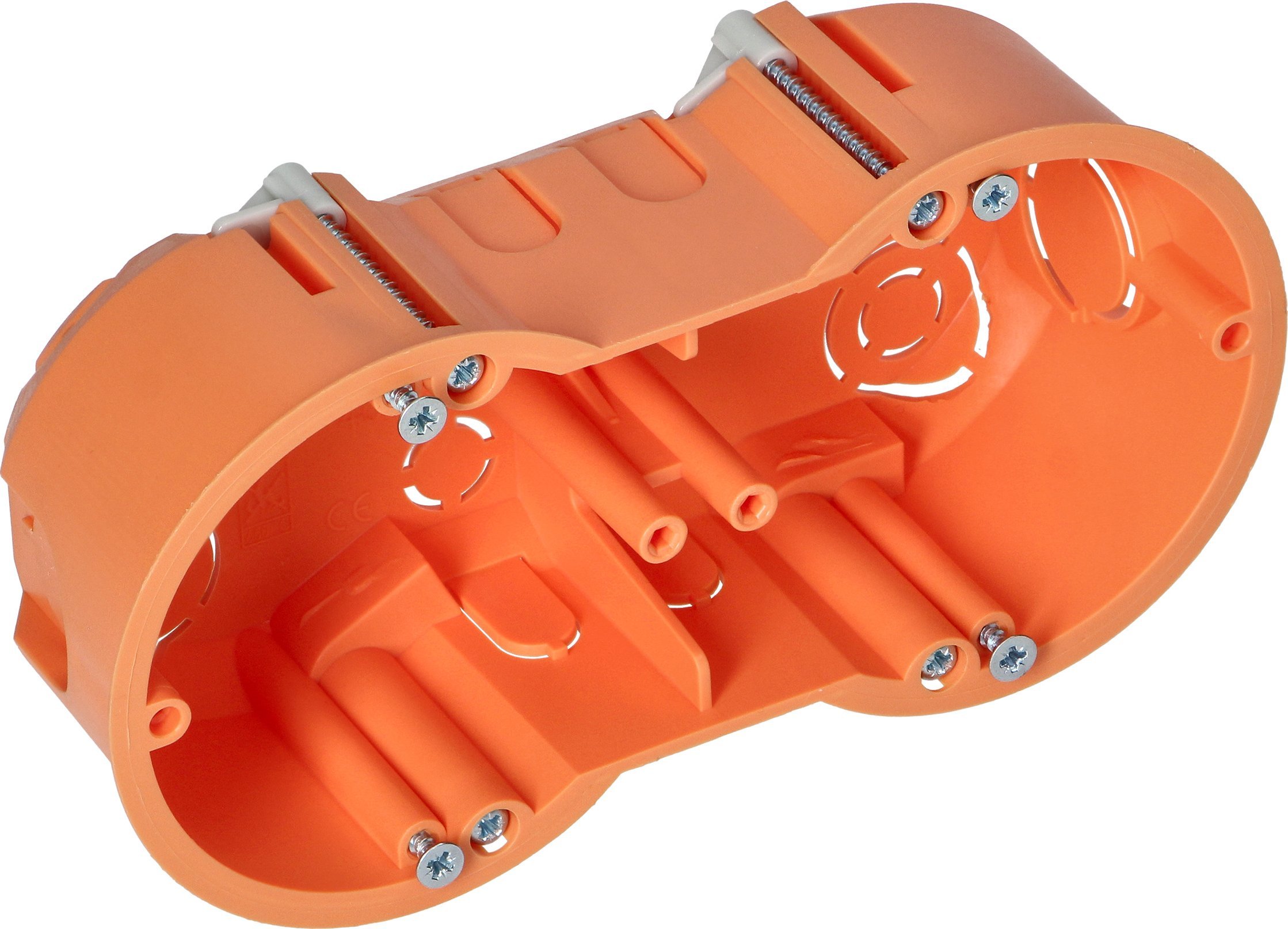 Orno Puszka p/t 60 mm płytka dwukrotna do G/K, 70 sztuk