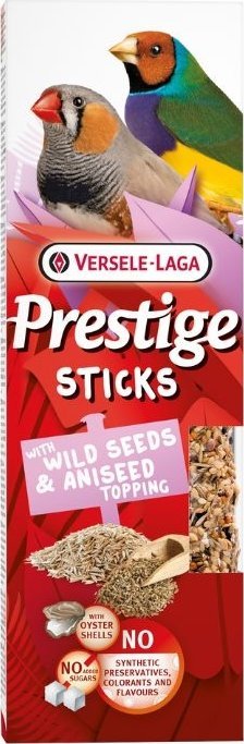 Versele-Laga VERSELE - LAGA - 2 Kolby z nasionami roślin dzikich i posypką anyżową dla wróblowatych