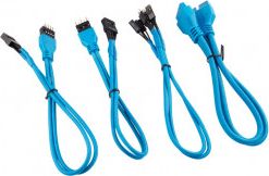 Corsair Zestaw kabli, 0.3m, Niebieski (ZUAD-1043)