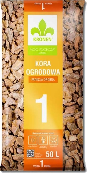 Kora ogrodowa Kronen 50 litrów (frakcja I drobna)