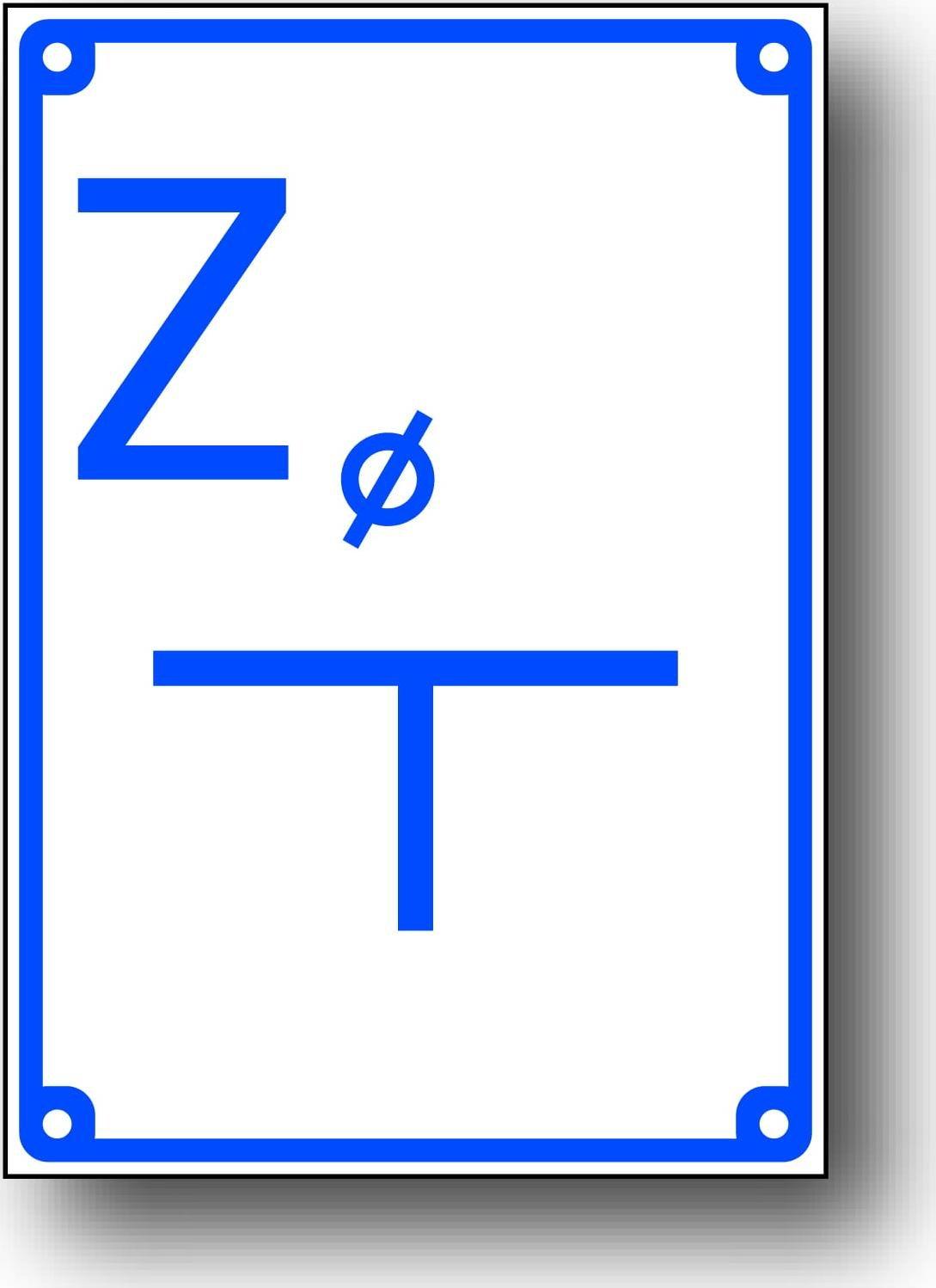 Mój dom Todw-2 Znak Z Tabliczka Orientacyjna Dla Zasuwy