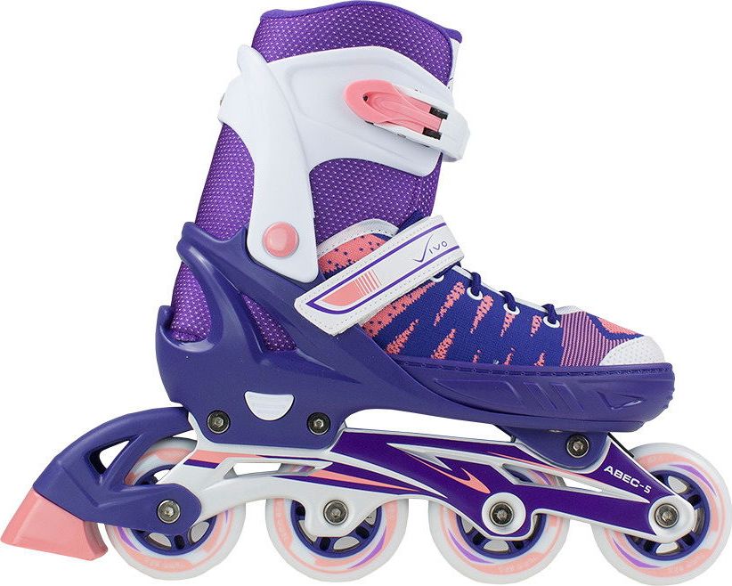 Rolki Vivo PW-153 B rekreacyjne regulowane fioletowe r. 37-40