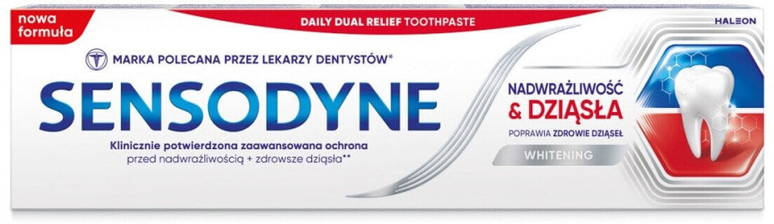 Sensodyne Nadwrażliwość dziąseł pasta do zębów z fluorkiem 75ml