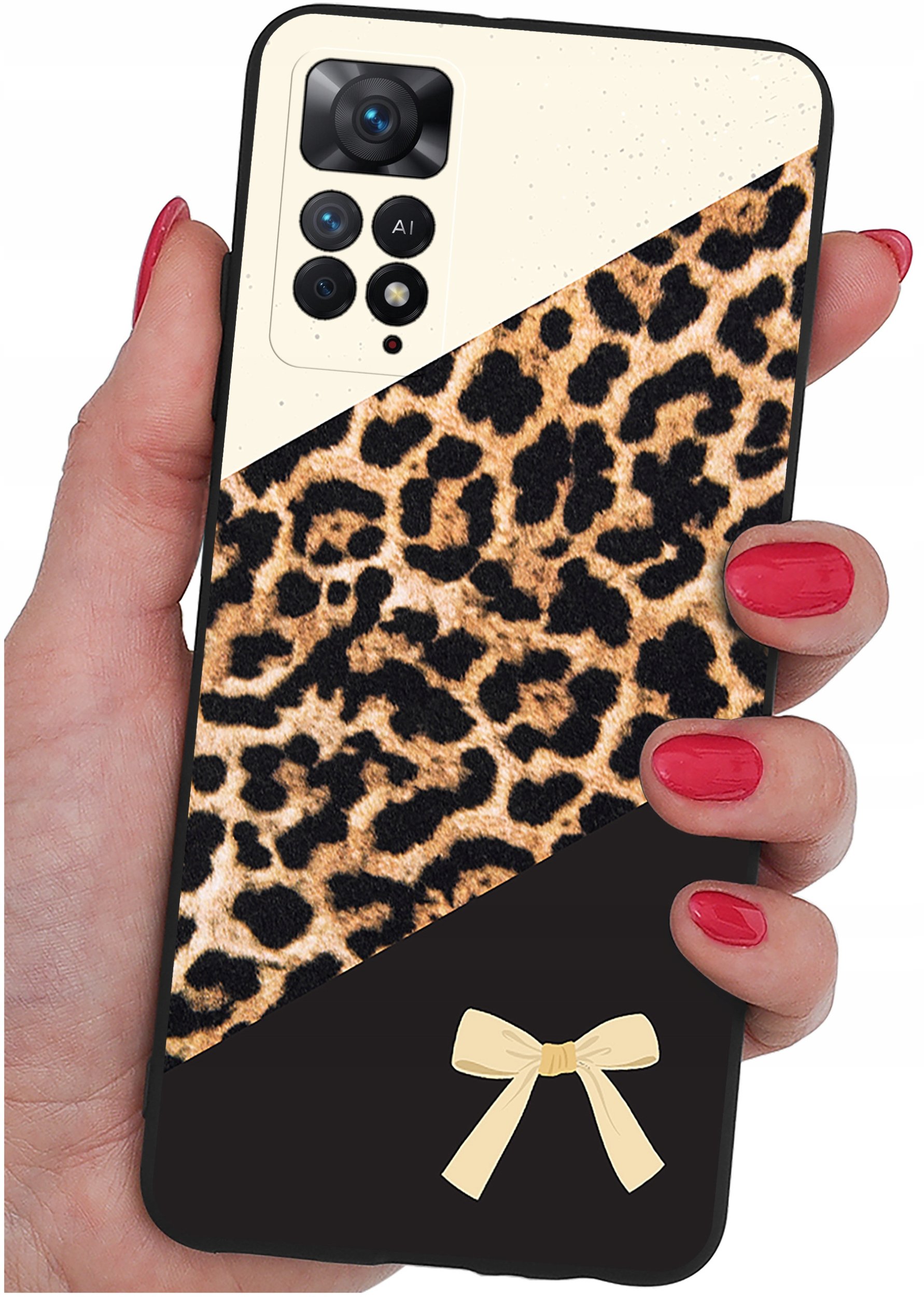 ETUI do Xiaomi Redmi Note 11 Pro | WZORY | SILIKONOWE MATT CASE + SZKŁO 9H