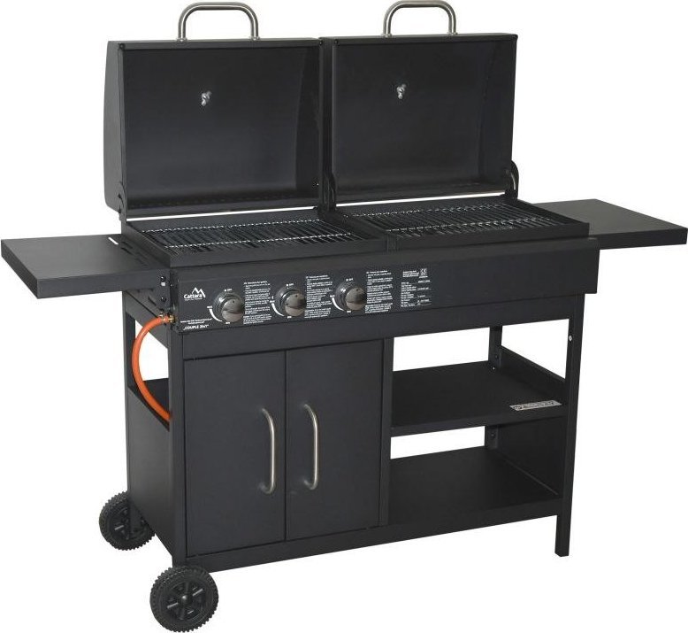 Cattara Para Grill ogrodowy gazowo-węglowy 8.4 kW 47 cm x 37 cm
