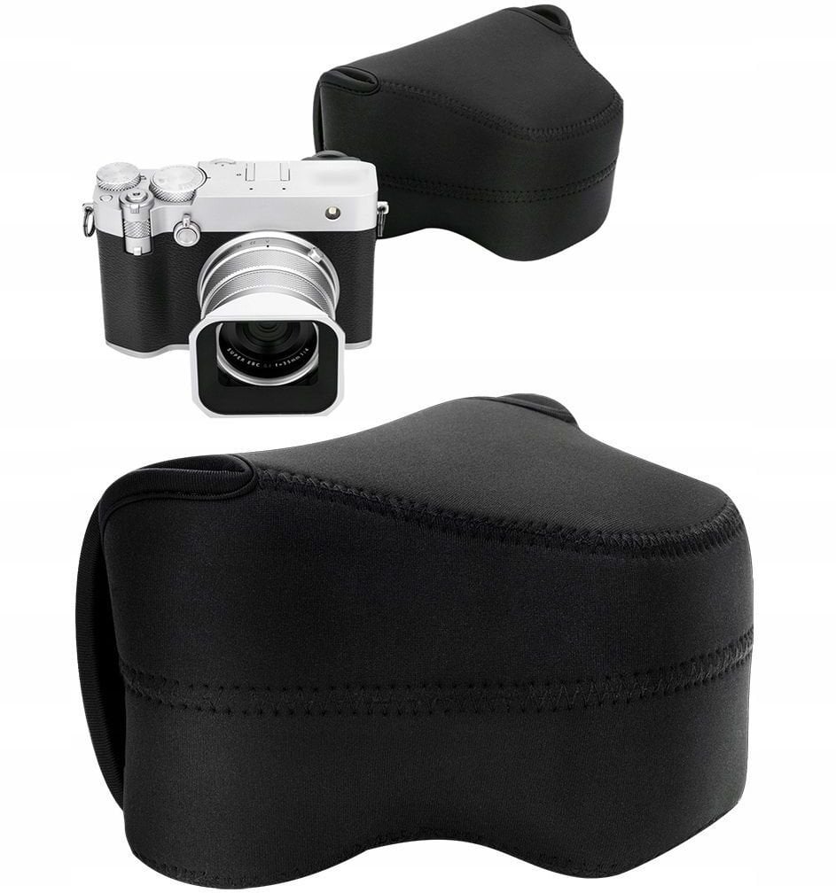 Pokrowiec Futerał Kabura Etui Neoprene do FUJIFILM FUJI GFX100RF GFX 100RF / OC-GFX BLACK
