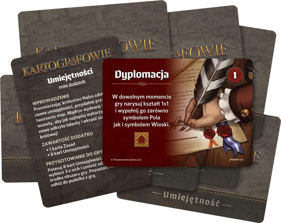 Ogry Games Kartografowie - Umiejętności (dodatek) OGRY GAMES