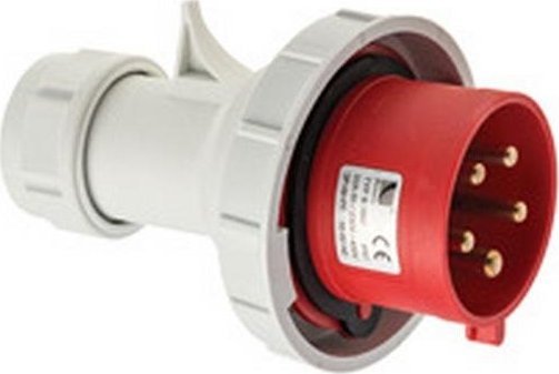 Pawbol Wtyczka siłowa przenośna 32A 400V 5p IP67