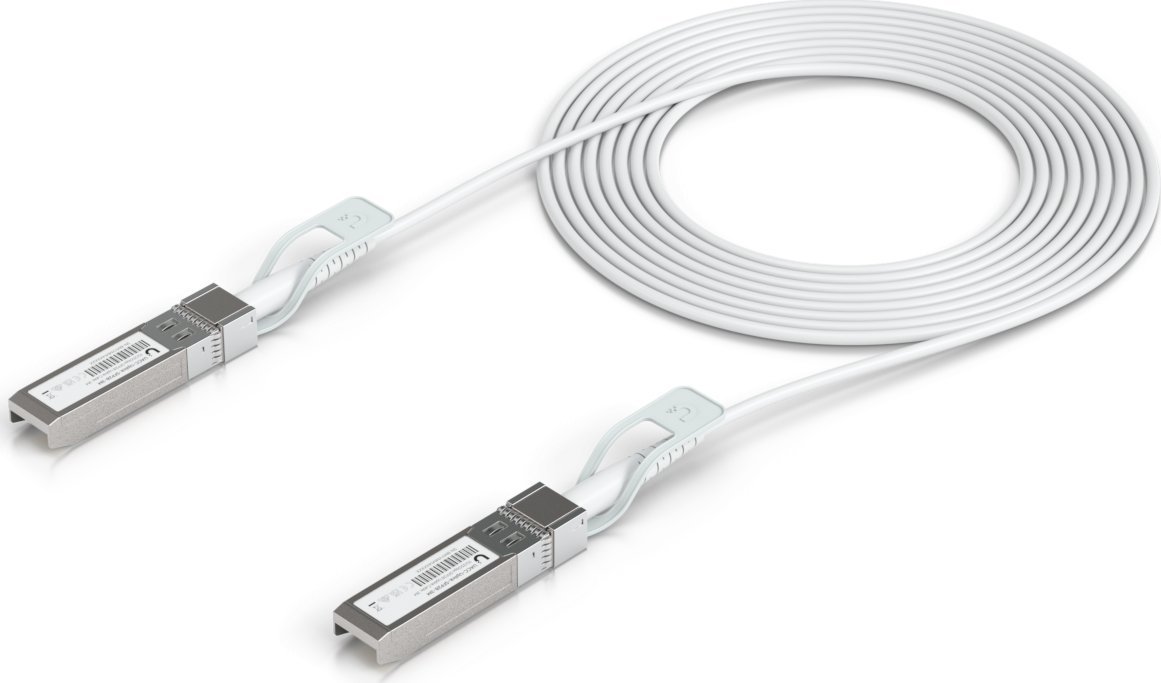 Ubiquiti Ubiquiti UACC-Uplink-SFP28-3M kabel InfiniBand / światłowodowy Biały