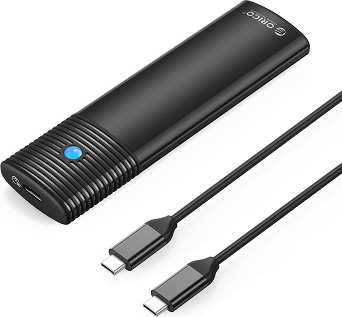 Kieszeń Orico M.2 NVMe/SATA 10Gbps czarna (PWDM2-G2-BK-EP)