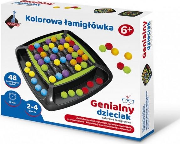 Askato Gra Kolorowa łamigłówka