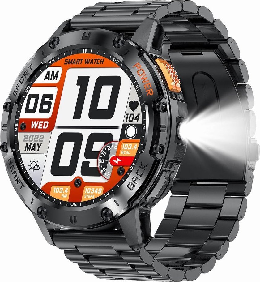 Smartwatch Gravity GT22-1 Czarny (GT22)