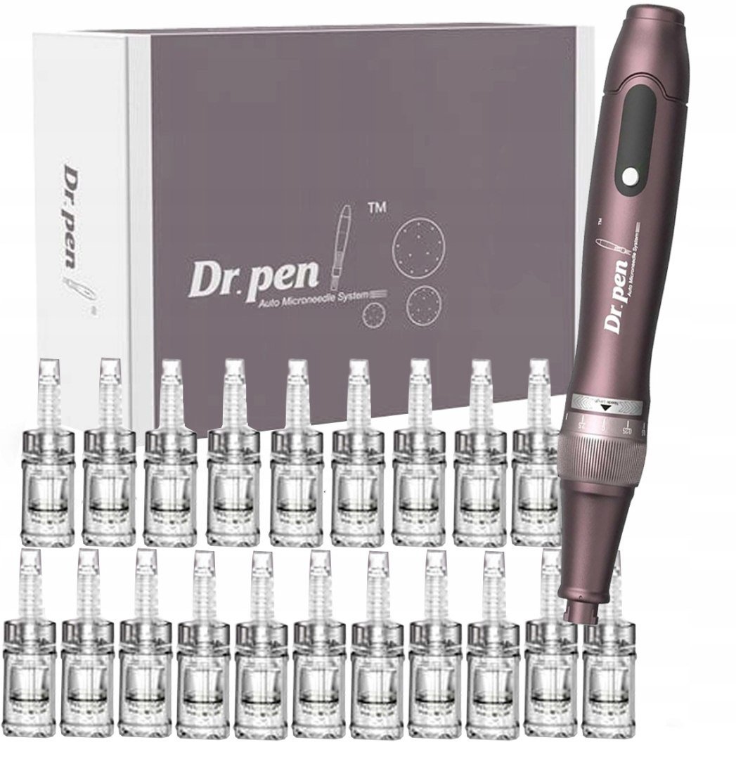 Braders Urządzenie Derma Pen + 20 Kartridży - Profesjonalny Sprzęt