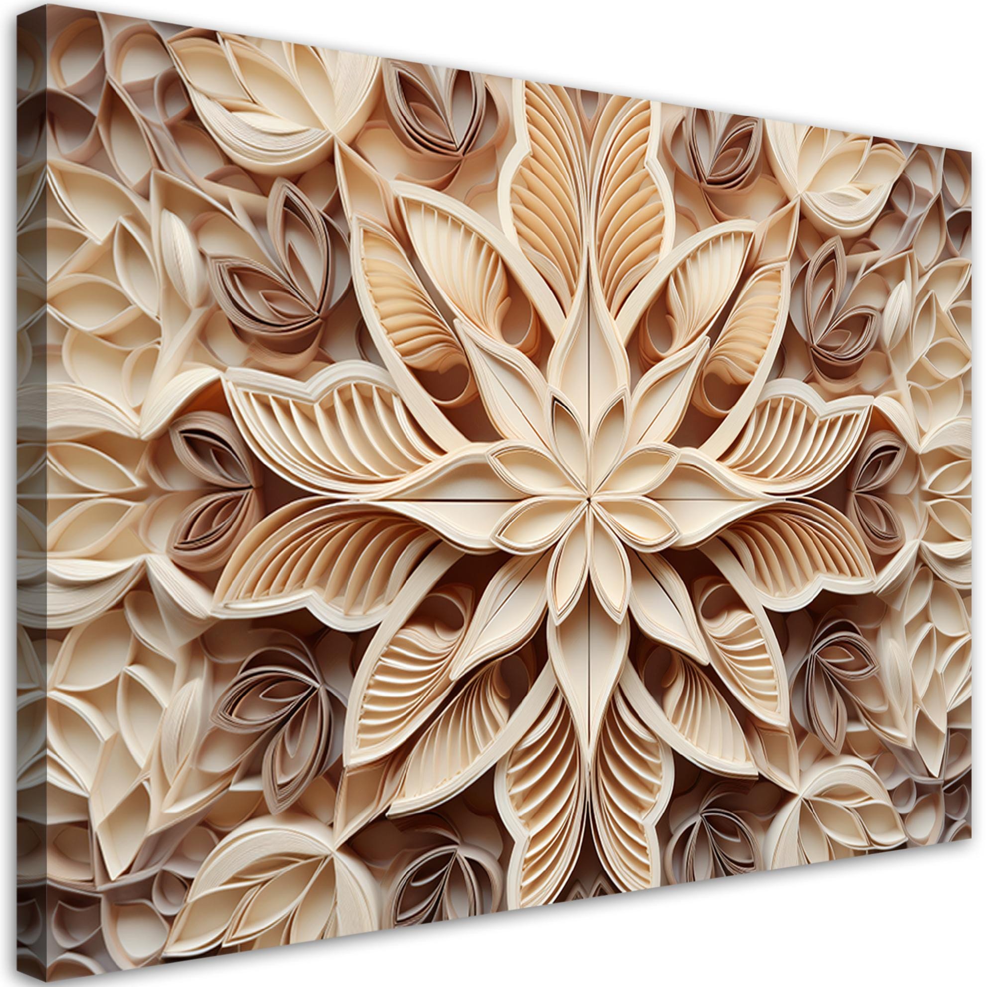 Feeby obraz na płótnie do salonu kwiaty 3d 60x40 medium