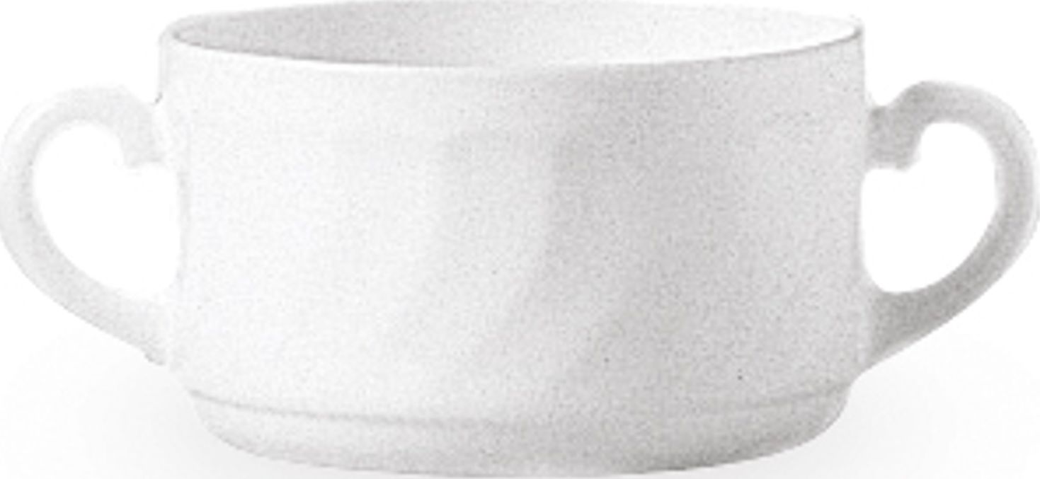 Arcoroc Bulionówka z trwałego opalu biała Arcoroc TRIANON 300ml zestaw 6szt. - Hendi D6879 Bulionówka z trwałego opalu biała Arcoroc TRIANON 300ml zes