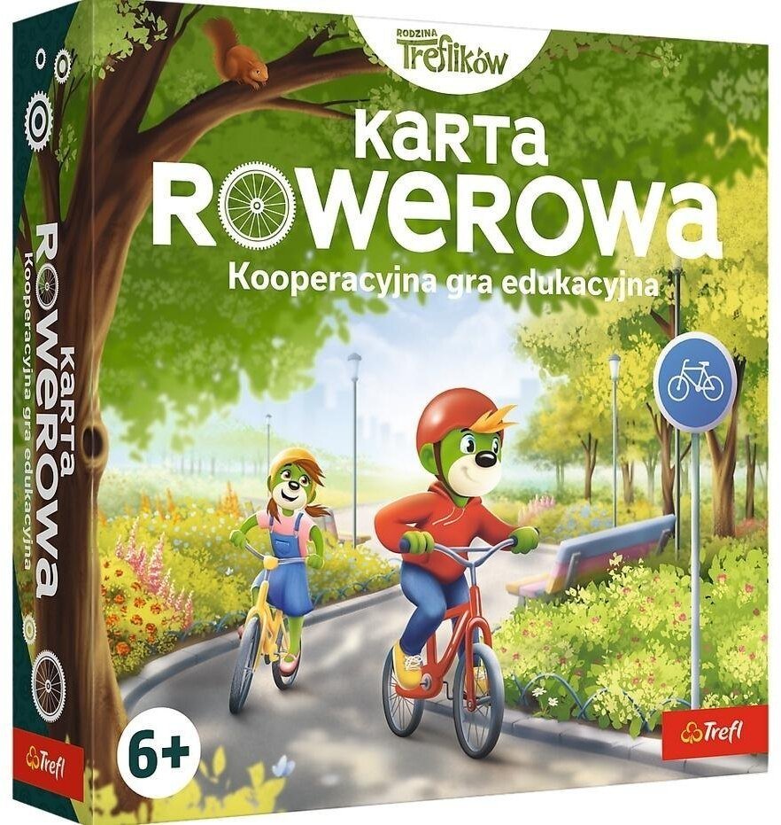 Trefl Gra Karta rowerowa