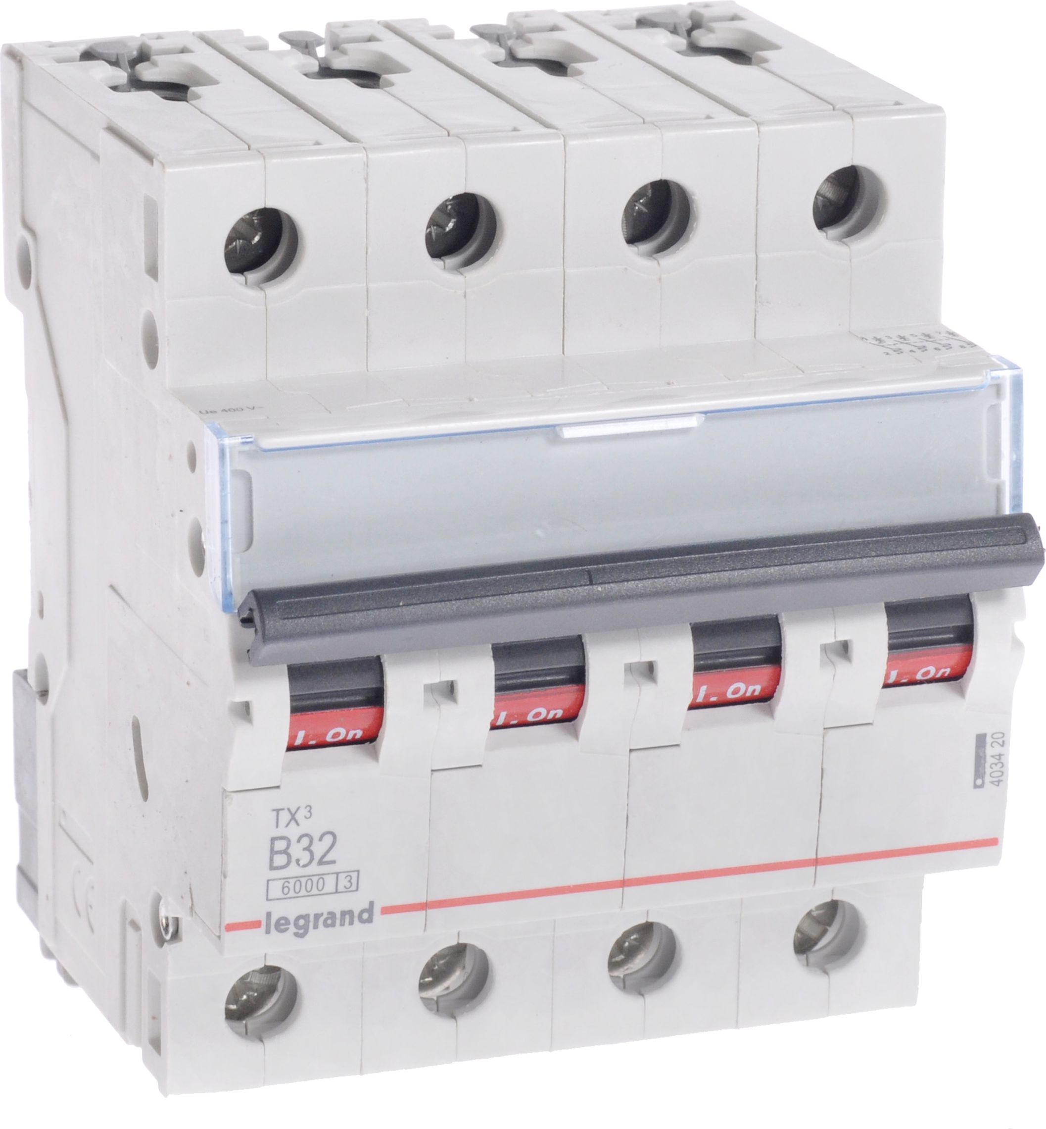 Legrand Wyłącznik nadprądowy S304 4P B 32A 6kA AC (403420)