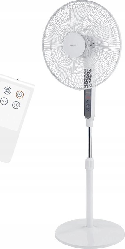 Wentylator Nordic Home Culture Nordic Home Culture „Nordic Home Floor“ ventiliatorius su nuotolinio valdymo pultu, 40 cm, žemas triukšmo lygis, laik