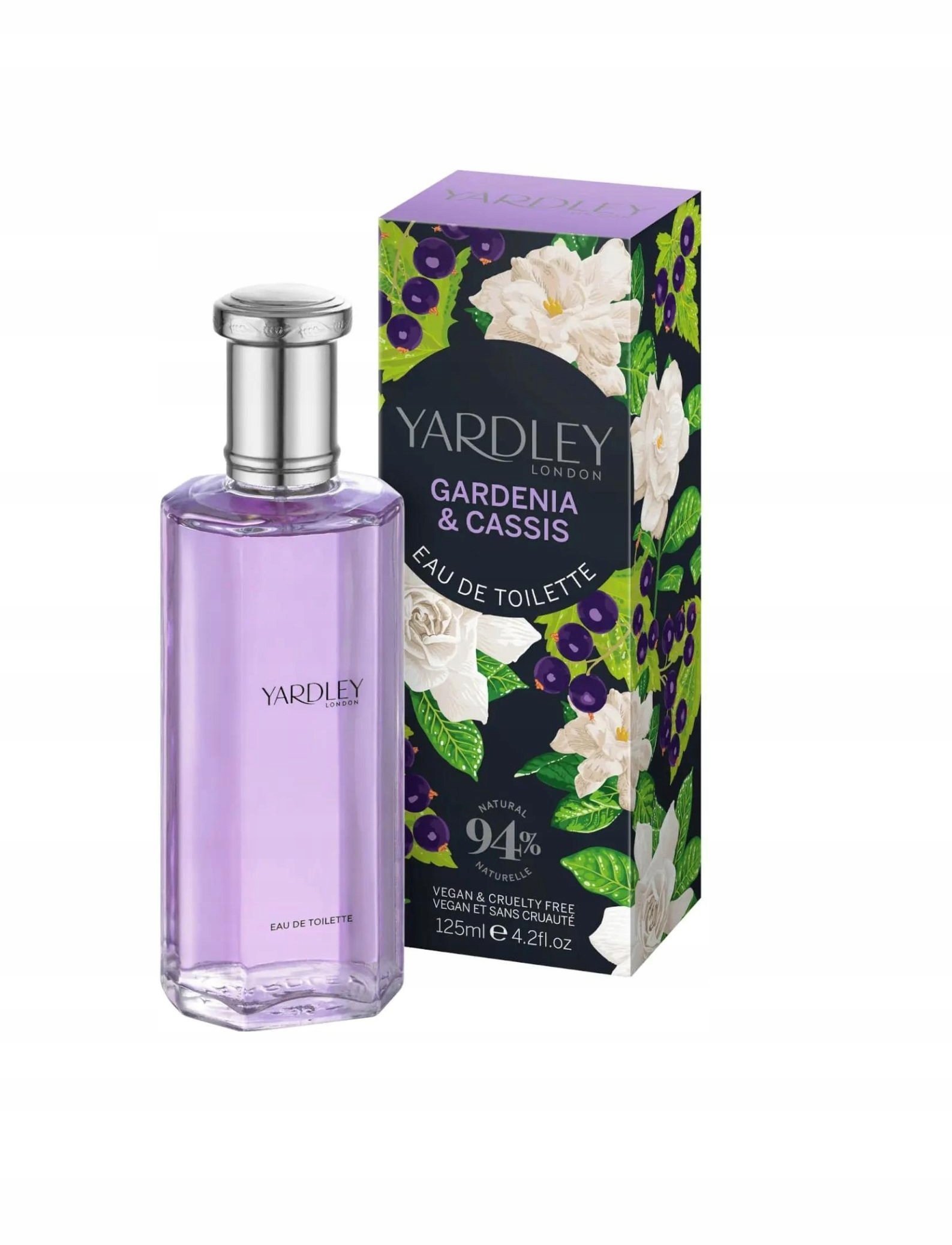 Yardley, Gardenia & Cassis, Eau De Toilette, For Women, 125 ml For Women
