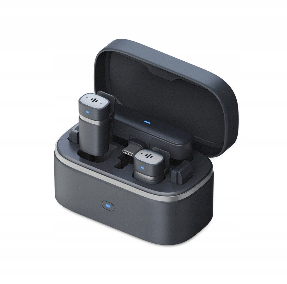 Mikrofon Bezprzewodowy TDS9 3w1 Bluetooth Lightning USB-C USB-A 2.4G