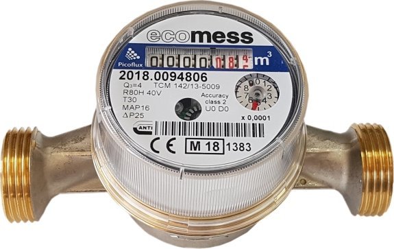 Ecomess Wodomierz PICOFLUX 3/4 ZW 4,0m3/h