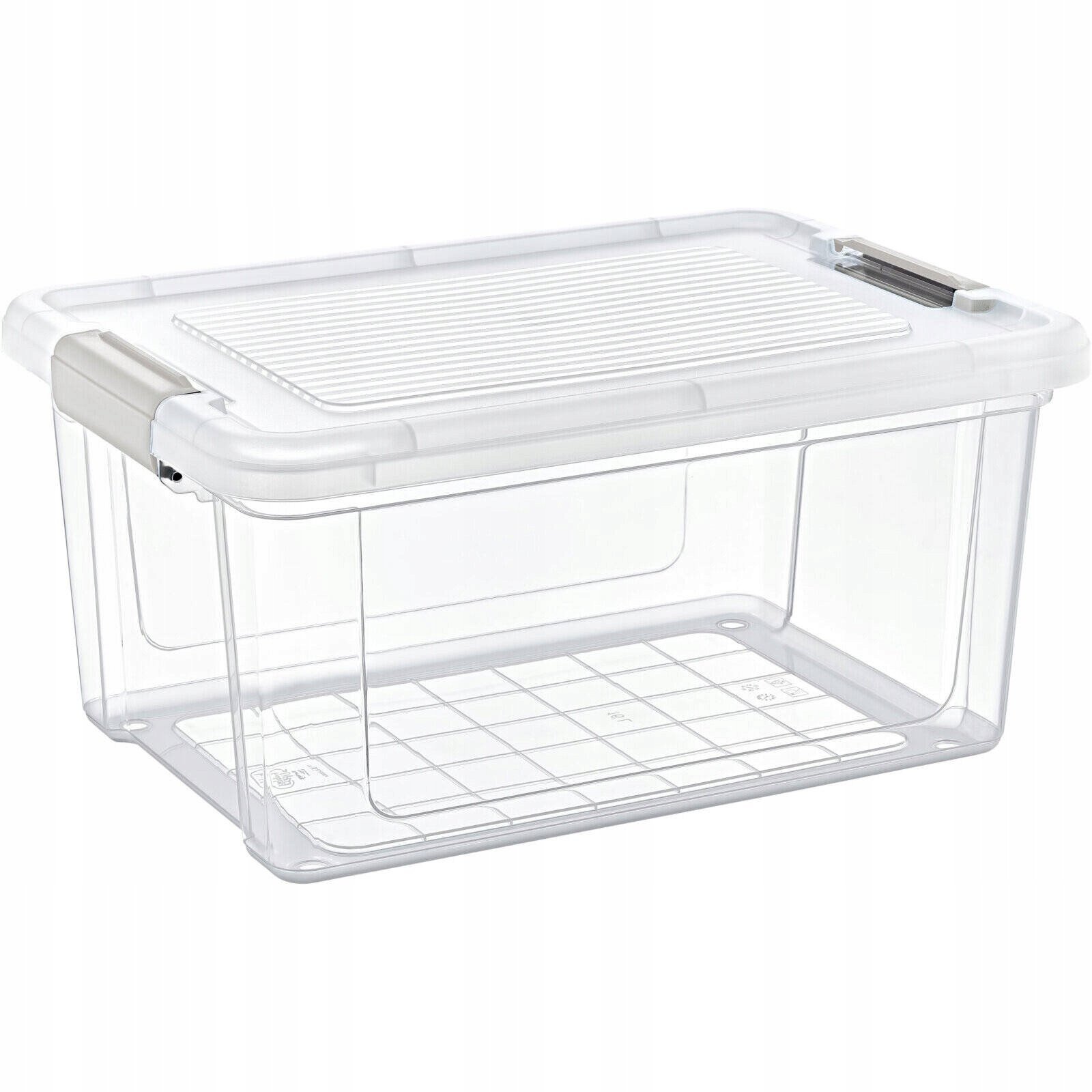 Transparentne pudło do przechowywania, 41 x 29 x 20 cm