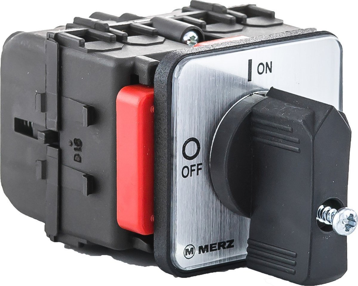 PCE Łącznik krzykowy 0-1 3P 32A IP55 do wbudowania ML032.3-TB/RG