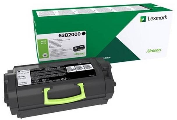 Toner Lexmark 63B2000 Black Oryginał (63B2000)