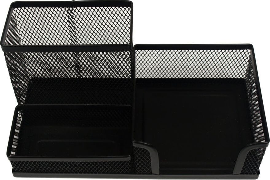 Titanum Przybornik na biurko siatka czarny