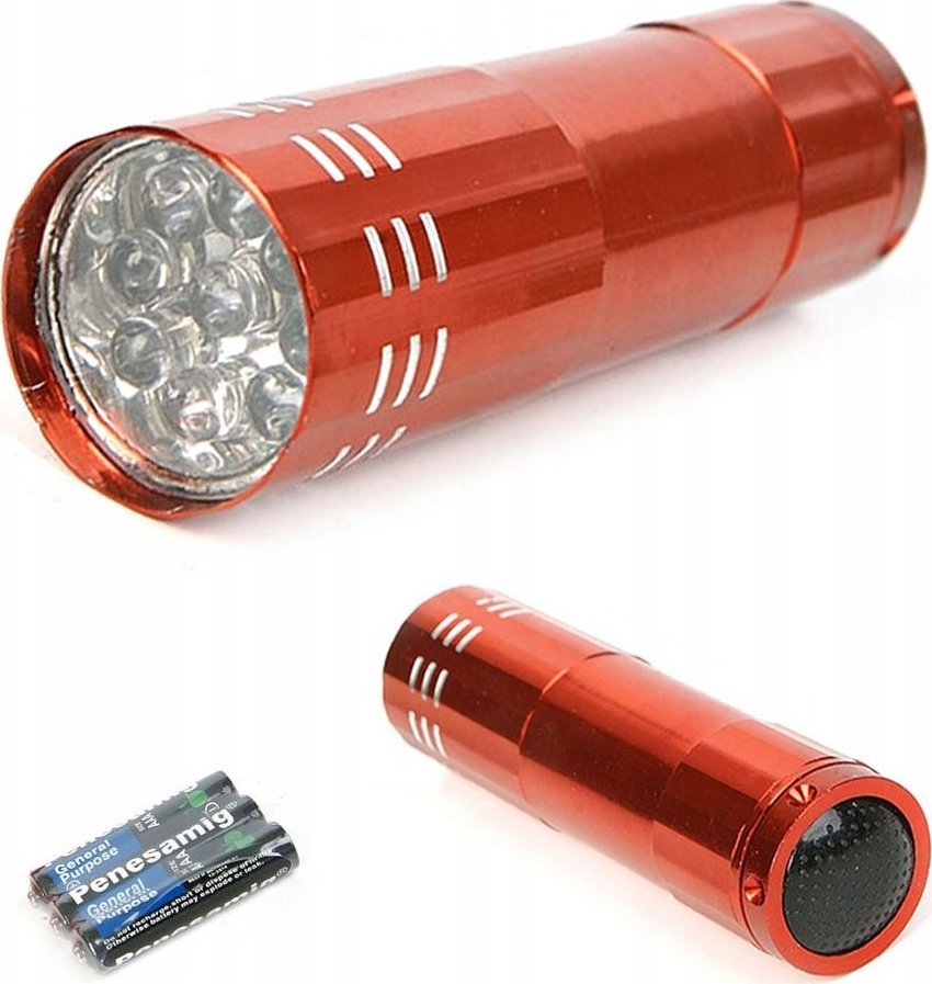 Latarka Verk MINI LATARKA 9 LED LATARKI 15-9 DIODOWA BRELOK