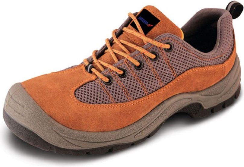 Dedra Półbuty bezpieczne zamszowe z podnoskiem stalowym rozmiar 45 (BH9P3-45)