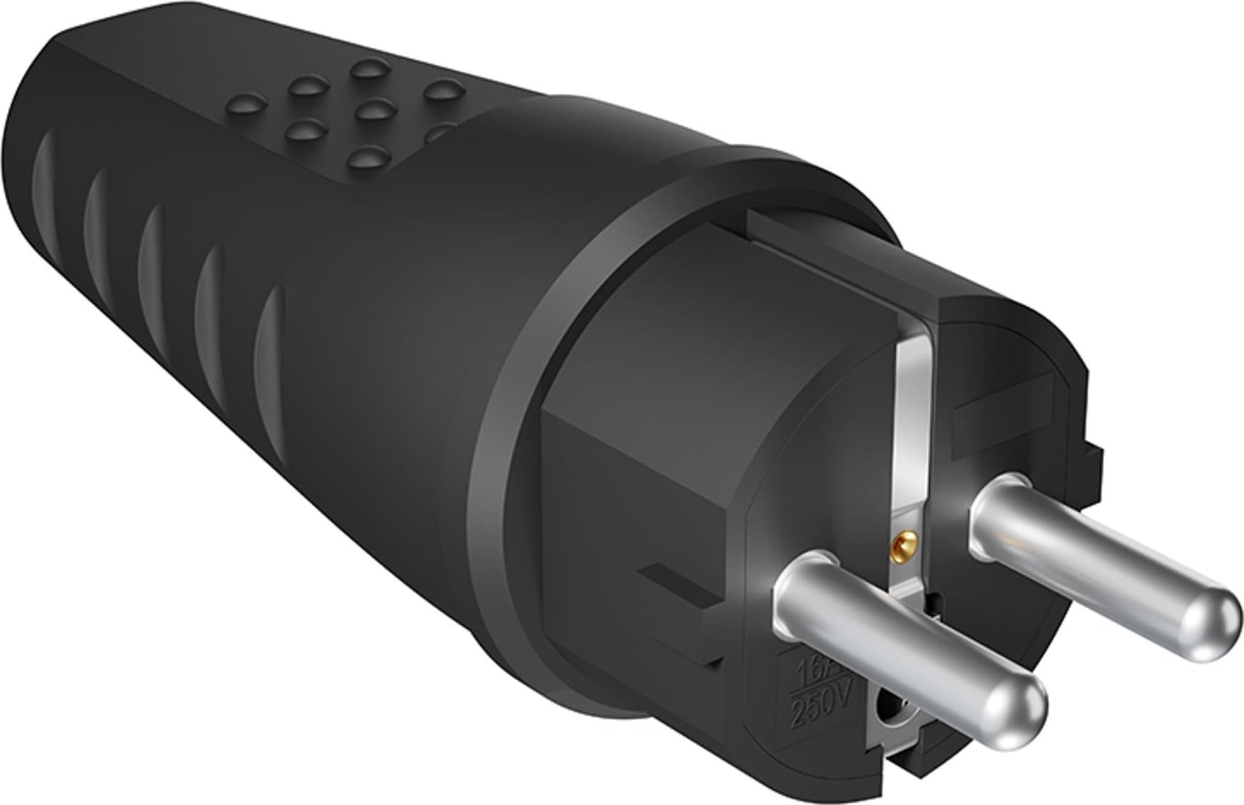 Blow 98-155# Wtyczka wt-54 pr prosta czarna