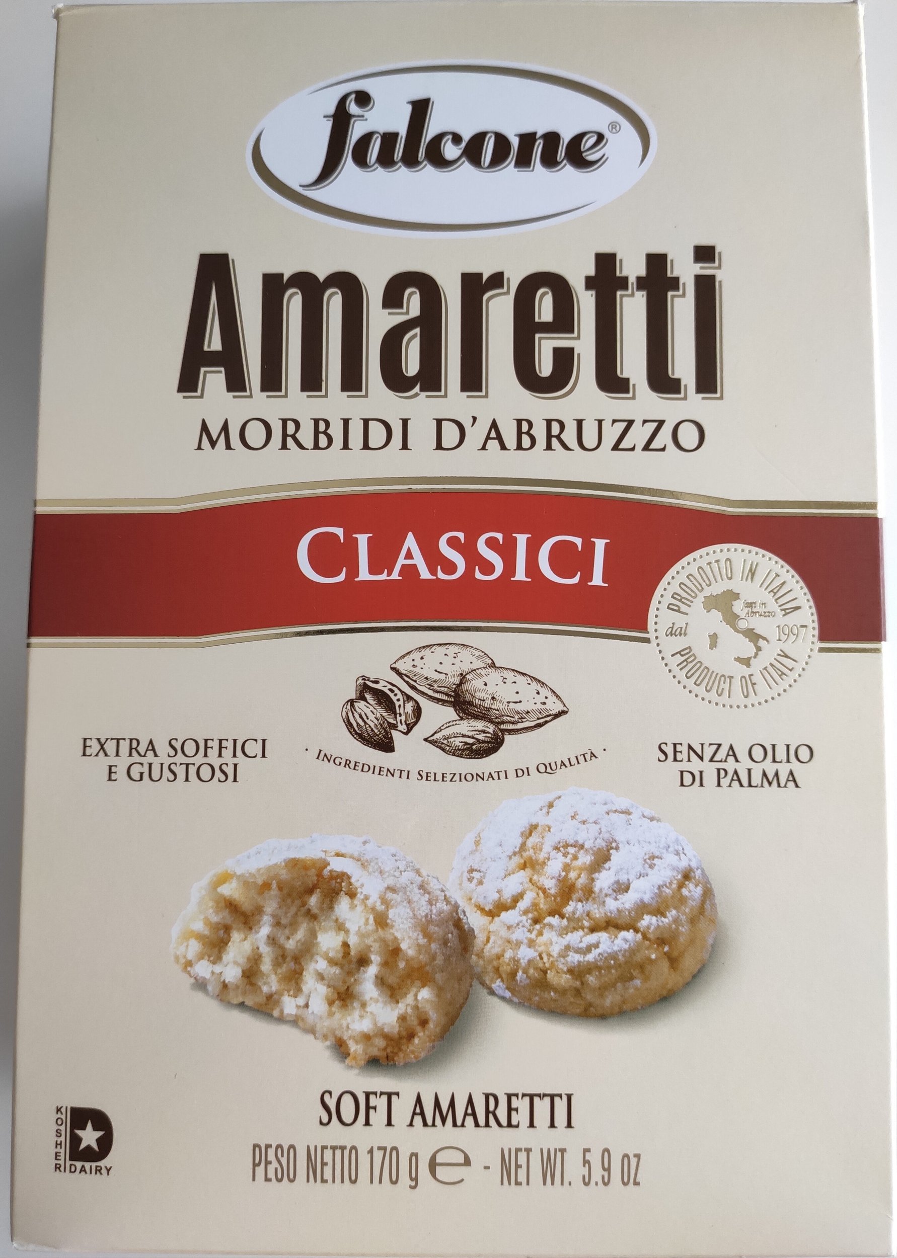 Falcone Ciastka Amaretti Morbidi Classici 170g