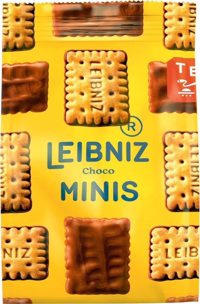 XXXXXXXX_Inny (Noname) Leibniz Choco Minis Herbatniki w czekoladzie mlecznej 100 g