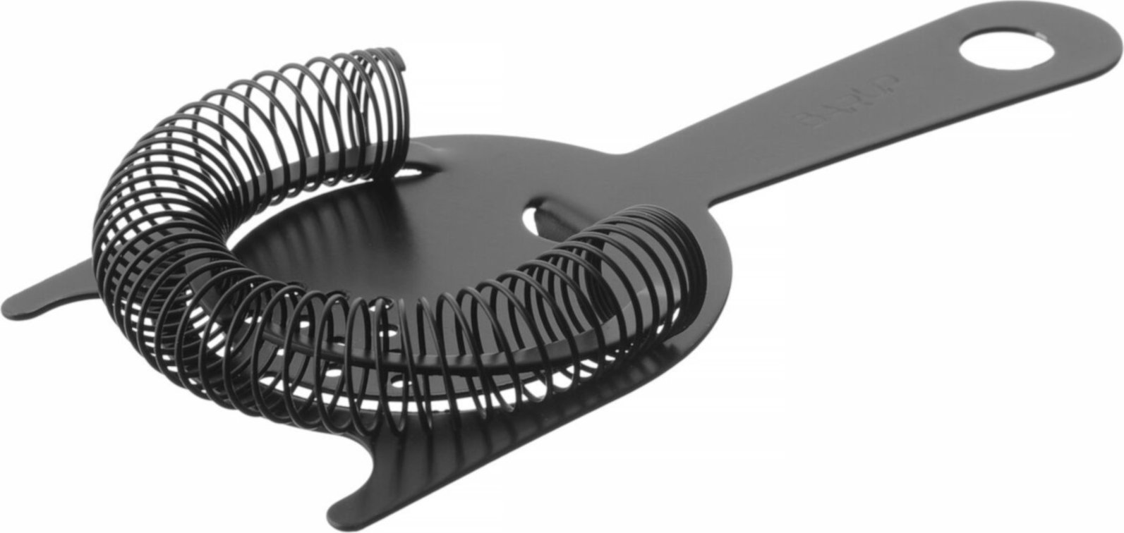 Bar Up Sitko barmańskie filtr do shakera Hawthorne 160 x 75 mm - czarny Sitko barmańskie filtr do shakera Hawthorne 160 x 75 mm - czarny