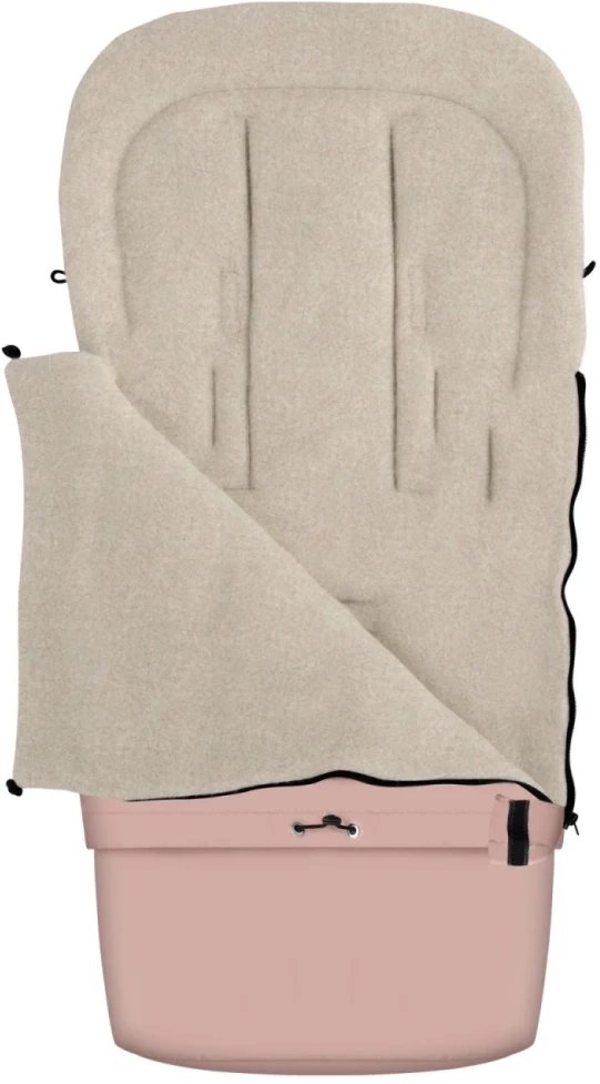 Zaffiro - Regulowany wełniany śpiwór SleepGrow Aspen 0-36m - Baby Pink U