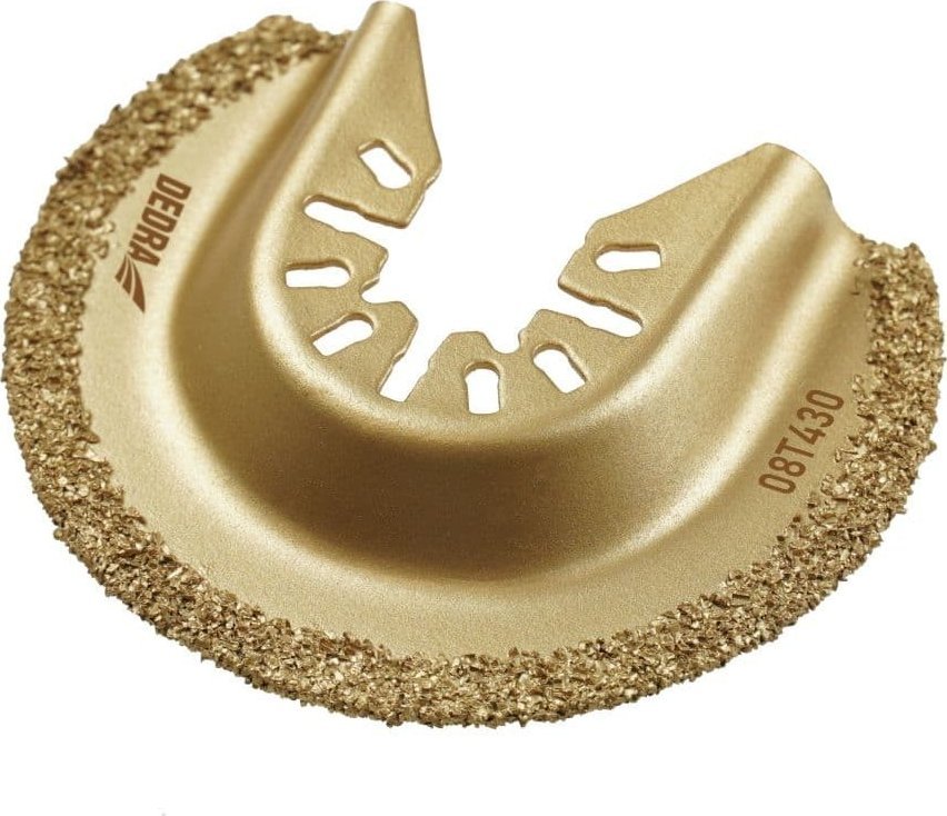 Dedra Tarcza półokrągła do ceramiki, śred. 65mm, nasyp węglikowy